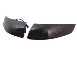 Knipperlicht achter, Smoked / Red met LED lampen voor Porsche 997