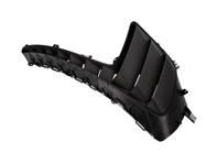 前挡泥板百叶盖，哑光黑色。保时捷 991.2 GT3 RS 2018>> - 991503523B1OK1, 991503524B1OK1, 991503523B2OK1, 991503524B2OK1