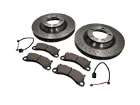 Pack Plaquettes et Disques de Frein AVANT Porsche 991 S 3.8L - 99135240301, 99135240401, 99135140302, 99735140402