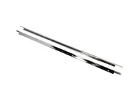 Chromen deurbekledingset boven voor Porsche 356 Pre-A / 356A Coupé. - 35652803, 356 52803 - NLA52803