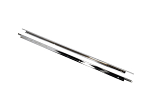 Chrome top of door trims kit for Porsche 356 Pre-A / 356A Coupe. - 35652803, 356 52803 - NLA52803