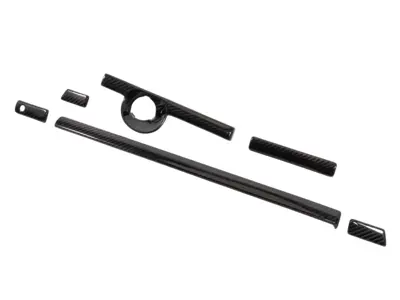 Zierleisten des Innenraums in Carbon von Rennline, LHD. Porsche 955 / 957 Cayenne 2003-10 - 95555267501CHF, 95555267501WNM, 95555242502CS3, 95555245102CS3 - I185