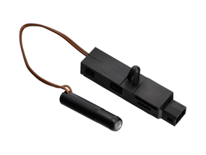 Knop Deurvergrendeling met lampinzet. Porsche 924/968 - 94463723800, 9446372380001C, 9446372380101C