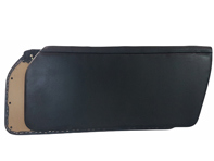 Türverkleidungssatz, Leder. Porsche 914 - 91455501711702, 91455501711, 91455528315