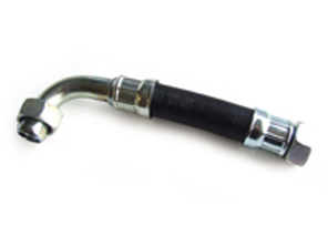 Tuyau d'admission d'huile de refroidisseur avant. Porsche 911 1972-73 - 91120702705, 91120702703, 91120702706