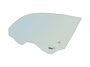 Vetro finestrino portiera. Porsche 992.1 / 992.2 COUPE 2019>> - 992845019H, 992845020H, 992845019C, 992845019G, 992845020C, 992845020G