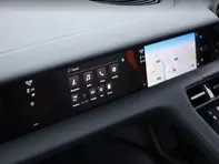 Display unit and control panel with 'touchscreen'. Porsche Taycan RHD - 9J1919599F, 9J1919599M
