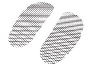 Rennline side intake protection grilles. Porsche 996 turbo / GT2