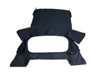 敞篷车引擎盖 - 完整的前部和车窗部分。保时捷 911 / 964 - 9110541004, 9110541005, 9110541007, 911054100, 9110541006