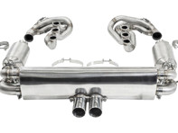 CARGRAPHIC GT Sport排气系统，复古风格，配备ID45 GT歧管套件，不带加热功能，GT3外观。适用于保时捷964 Carrera 2/4/RS - 96411104504, 96411104605, 96411104502, 96421103905, 96421103932, 96421104004