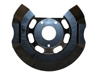 Bremsscheiben-Abdeckblech VORNE. Porsche 911 / 930 / 914 - 90135180117, 1664200200