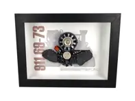 Maqueta de magnesio del motor 911 de Porsche Art - Caja enmarcada escala 1:4 - BFEN911MAG