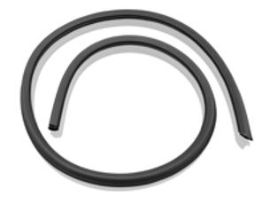 Guarnizione porta, interna. Porsche 914 - 91453182110, 91453182210