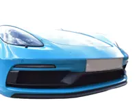 Paraurti anteriore e posteriore 1/4 acciaio inossidabile set griglia completa ZunSport. Porsche 718 Boxster / Cayman GTS 4.0L - ZPR101820, ZPR101820B