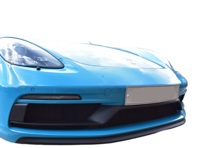 前保险杠和后 1/4 不锈钢全格栅套装 ZunSport。保时捷 718 Boxster / Cayman GTS 4.0L - ZPR101820, ZPR101820B