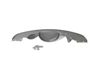 Motorblechabdeckung hinten. Porsche 356 - 36906122, 369 06122 - PP137CB