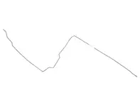 Brake line. Porsche 997.2 Carrera - 99735517711