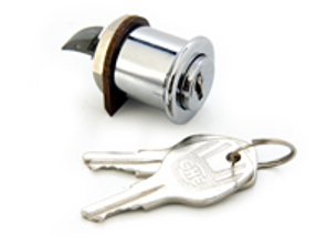 Glove compartment lock with keys. Porsche 356 / 356 A / 356 B - 64455255005