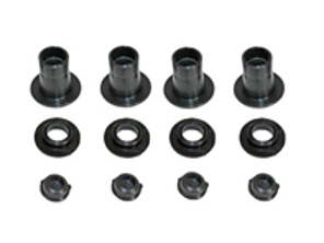 Guide di rivestimento delle guide poggiatesta del sedile, nere. Porsche 911/912 - 90152119300, 00391125109, 90152119301