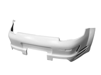 后保险杠。保时捷 997 Cup R - TK 441