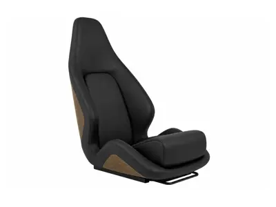 Sedile leggero in fibra di carbonio stile "lapide". Porsche 911 / 964 / 993 - RS1