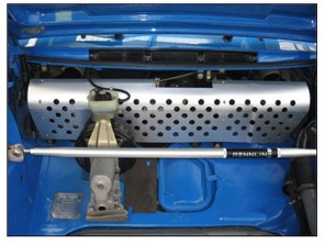 Coperchio gruppo motore soffiante Rennline. Porsche 911/912/930 con guida a destra