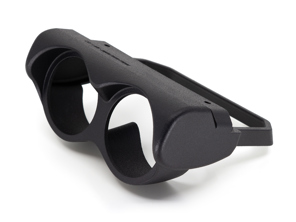 Dubbele 52mm extra meterhouder. Porsche 911 (G-serie) 1986 - 1989 - 91155210100, 911552050017AE, 91155204950KZ2 - RNND.911.11.BLA/A