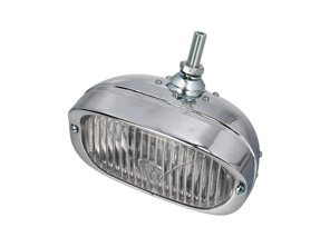 Fog lamp, Clear. Porsche 356 / 911 / 912 60-68 - 64463120100, PCG63120100 - JG.201.00, 1695200102