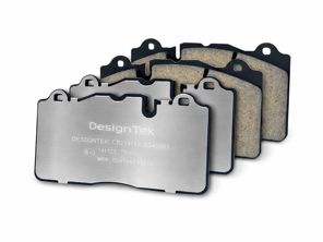 DesignTek Front Brake Pads For Carbon Ceramic Brake Discs. Porsche 996 / 997 / 987 - 98035193900 - CBL99059
