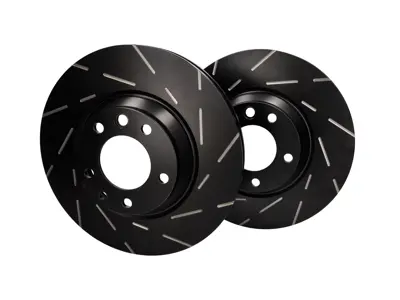 EBC Ultimax Slotted Brake Discs Rear. Porsche Cayenne  USR1327 - 95535240130, 95535240131 - USR1327