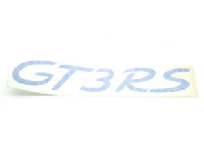 Logo 'GT3 RS' in Riviera Blue for Porsche 996 GT3 RS - 99655923792