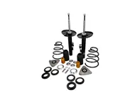 Kit de révision de suspension avant (amortisseurs, ressorts, supports et visserie) pour Porsche 996 Carrera 2 Coupé/Cabriolet/Targa 1998-2005 - 99634304104, 99634304130, 99634304139, 99634304120, 99634304123, 99634304127, 99634304136, 99634351300, 99634301804, 99734301800, 99734301801, 99908444709, 99908444701, PAF003923, 99634351701, 99634351100, 99634351101, 99634310702, 99634310703, 99634353101504, 99634353107504, 99634353115504, 99634353102504, 99634353116504, 99634350500, 99634330102, 90038001209, 90038001201, PAF912799, PAF103353, 99634351504, 99634351505