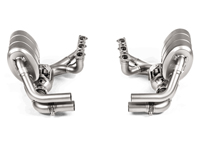 Set di testate Akrapovic Evolution (titanio). Porsche 991.2 GT3 RS / Speedster 2019>> con filtro OPF/GPF - 9GT254400B, 9GT254400E, 9GT254450B, 9GT254450E