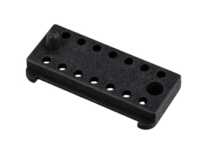 适用于发动机线束的低矮型 14 针插头连接器外壳。适用于保时捷 911 / 914 / 924S / 928 / 944 S2 / 964 / 968 车型。 - 91161211305, 91161211502