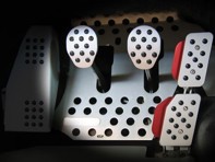 Rennline REV2 4 Piece Pedal Set Rubber Grip. Porsche 944 / 924 / 968 Manual - A12.1.P6053, A121P6053