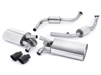 Milltek Sports Exhaust System Resonated (Quieter). Porsche 987 Gen2 Boxster S / Cayman S - 98711311731, 98711311732, 98711313131, 98711313132, 98711311831, 98711311832, 98711313231, 98711313232, 98711351130, 98711351131, 987113511BX, 987113511DX, 98711351230, 98711351231, 987113512BX, 987113512DX - SSXPO117