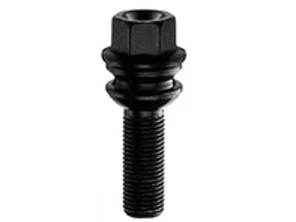 Numeric Racing Lug bolt, Black. Porsche Boxster / Cayman / 996 / 997 / 991 / Cayenne / Panamera