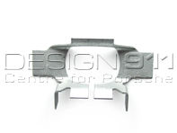Steunplaat handremschoen. Porsche Boxster S 986 - 99635280701