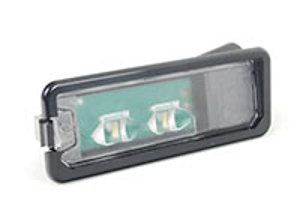 Luz del número de la placa. Porsche 991 / 981/982 Boxster / 981/982 Caimán / 970 Panamera - 1K8943021C, 55780, PAB943021