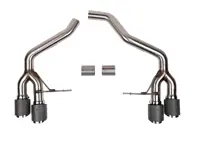 Rear Sports Exhaust Non Resonated. Porsche 95B.2 / 95B.3 Macan 2.0ltr - FS.POR.19MCN2L.MBPCF, FS.POR.19MCN2L.MBPP, FS.POR.19MCN2L.MBPB, FS.POR.19MCN2L.MBPTI