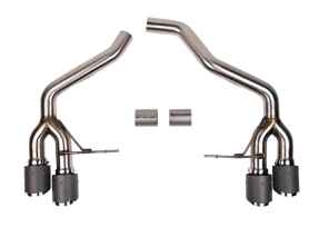 Rear Sports Exhaust Non Resonated. Porsche 95B.2 / 95B.3 Macan 2.0ltr - 95B253611JY, 95B253601MY, PAC253611, 95B253612DY, 95B253601CY, 95B253601JY, 95B253600BY, 95B253600JY - FS.POR.19MCN2L.MBPCF, FS.POR.19MCN2L.MBPP, FS.POR.19MCN2L.MBPB, FS.POR.19MCN2L.MBPTI
