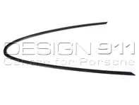Achter 1/4 Glas Sierlijst Metaal Zwart. Porsche 911 - 9115434190270K, 9115434200270K