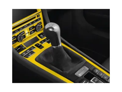 Schalthebel in ALCANTARA SCHWARZ. Porsche 981 Boxster / 981C Cayman - 98142499000