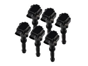 Ignition coil packs, PACK OF 6. Porsche 996 3.4L / Boxster 986>>03 Ref No. 99760210704 - 99760210700, 99760210702, 99660210200, 99760210702, 99660210101, 99660210200, 99760210700, 0986221116, 99760210703, 99917020791, 90006708901, 99610532552, 99760210704 - ZS177, ZS177