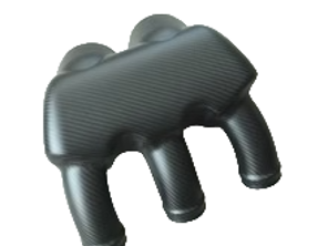 GT3 风格进气歧管组。保时捷 964 / 993 / 996 - 99611061996 - SL-IP-01-CF, SL-IP-01-PA