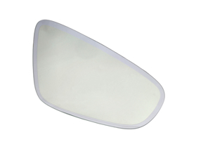 Door mirror glass (Convex), Dimmable, Right for LHD. Porsche 992 / 992 Dakar / 9J1 Taycan - 992857522C - ZJ-7147-R
