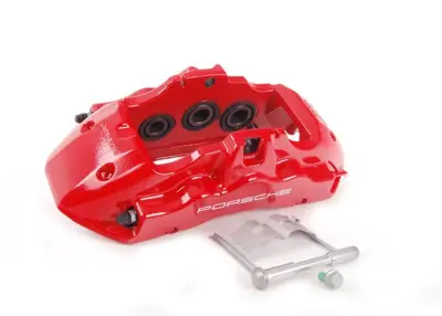 Brake caliper, FRONT. Porsche Cayenne 955 Turbo / Turbo S - 95535142161, 95535142261