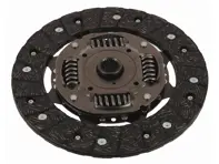 Disco de fricción del embrague. Porsche 924 2.0L 1976-85 SACHS - 047141031, 047141031B, 047141031C, 1878 634 160 - 1878 634 160
