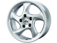18' Style 930 SILVER. Turbo Cup 3 Alloy wheels for Porsche Cars
