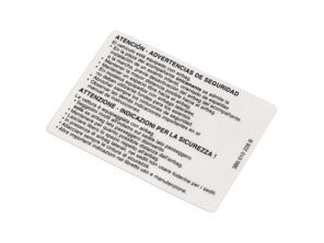 贴纸安全气囊警告标志。保时捷 955 卡宴 - 95570143020